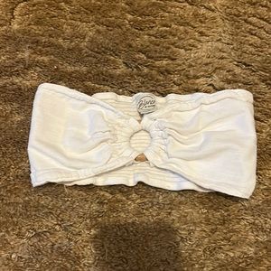 White tube top never worn